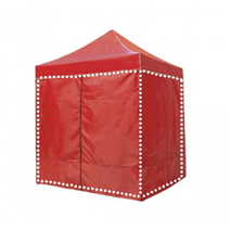 DZB 캐노피 천막 벽면만 민자벽면 민자지퍼 바람막이 천막가림막 포장마차 테라스 옥상 행사천막, DZ민자2M 블랙