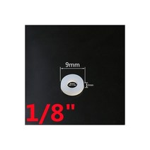 기계 부속 자재 베어링 스쿠류 커넥터 볼 밸브 샤프트 O-링 배관 수도꼭지 와셔 히터 씰 10 개 1 8 4 3 2 1.2 1.5 실리콘 플랫 개스킷 베스트, 9x4x2mm