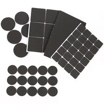 부자오빠 EVA소재 소음방지 블랙패드, 1개, 사각 (15.5 x 9.8cm x 2매)