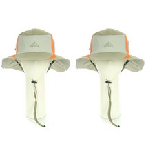 HALLA SPORT 남녀공용 한라햇 2개, 베이지+베이지