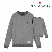 파리게이츠 골프 pearlygatesgolf남성 패치 니트 P511A1SR104_GY, 007, GY
