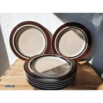 아라비아핀란드 루이자 빈티지 1970 디너플레이트 접시 그릇 25cm, 기본