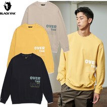 블랙야크 공용 오버핏 라운드 티셔츠 BCC파쿠르스웻셔츠 1BYTSF1904