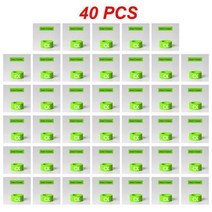 잉어 발광 실리콘 로드 스톱 링 낚싯대 미끄럼 방지 핑거 낚시 기어 1 40 개, [06] 01 40pcs
