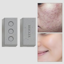 브릭커 머디 어성초 CP 천연비누 140g (머드팩 고체팩), 머디 CP천연비누 2개