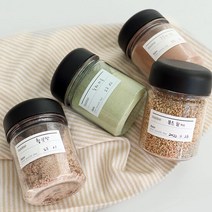 모던 트라이탄 레터링 양념통 4P, 선택:단품