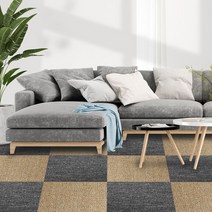 타일카페트 50X50cm 1장/조각 데코매트 실내바닥 시공 _ 2023873EA, 쿠팡 딥블루 1장