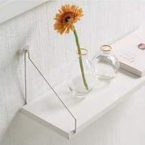 집꾸미기 화분 액자 무타공벽선반 다용도실선반, 소(15X30)