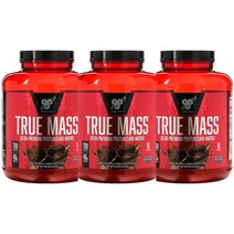 2+1 BSN 트루매스 울트라 프리미엄 프로틴 초콜릿밀크쉐이크 2640g 3통, 1개, 기본