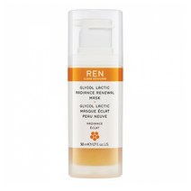 REN CLEAN SKINCARE 레드 클린 스킨케어 글리콜 락틱 레디언스 페이스 마스크 팩 GLYCOL LACTIC MASK 50ml, 1세트