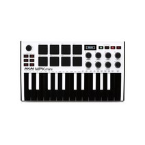 아카이 MPK Mini Mk3 키보드 25건반 컨트롤러 화이트