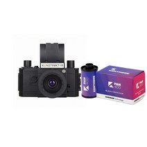 로모그래피 컨스트럭터F +흑백필름 1개 조립식카메라 로모카메라, 1대, 컨스트럭터F+흑백필름1개