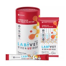 종근당바이오 X 이글벳 라비벳 반려동물 유산균 영양제 30p, 3개, 장 + 심장건강