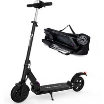 EVERCROSS EV08E 8인치 접이식 전동킥보드, 블랙