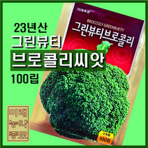 23년산 미래종묘 그린뷰티 브로콜리 씨앗 100립, 1개
