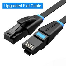 Vention이더넷 케이블 Cat6 Lan UTP RJ45 네트워크 패치 PS pc용 10m 15m 인터넷 모뎀 라우터 Cat 6, Upgraded Flat Cable, 25m