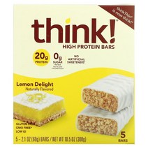 씽크! 하이 프로틴바 레몬 딜라이트 60g x5개입