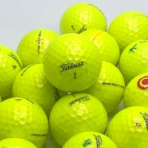 타이틀리스트 Pro V1 Pro V1x AVX 옐로우 혼합 20개 로스트볼, A급