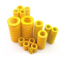 금형스프링 스프링 강철로 만든 5pcs TF 경량 하중 금형 다이 노란색 압축 10520mm, 한개옵션0