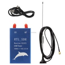 SDR RTL2832 Software-Defined Radio RTL2832U R820T2 100KHz-1.7GHz UHF VHF HF . USB 튜너 수신기 AM FM 라디오