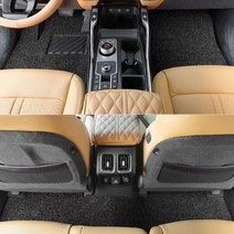 MINI 컨트리맨 2세대 F60 아이칸 자동차 코일매트 1+2열 확장형, 베이지, 일반형