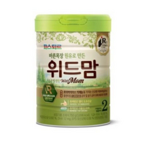 위드맘 무항생제 원유 분유 2단계, 750g, 15개