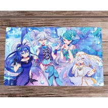 유희왕플레이매트 YuGiOh플레이 매트 마리세스 TCG CCG 트레이딩 카드 occ 듀얼 보드 고무 데스크 패드 애니메이션 마우스 가방 60x35cm, [01] 600x350x2mm