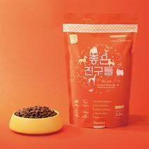 좋은친구들 사료 도그비타 강황배합 비타민 강아지 사료 1.2kg, 큰알