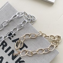 [나크21] 세련된 느낌 볼드 체인 목걸이 NK02-A-34