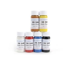 가죽공예 - 기리메 (무광-국산) 6칼라 세트 40ml 안전확인대상생활화학제품 환경부 승인, 기리메2번세트, 1개