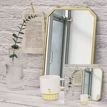 TWKL 체인 걸이 사각 거울