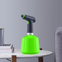 충전식자동분무기 자동 정원 스프레이어 USB 충전식 미세 미스트 원예용 조절 가능 병 스트림, 02 green