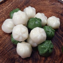 [셀브] 굳지않는떡 꿀송편떡 1kg + 1kg, 2색꿀송편떡1kg+흰꿀송편떡1kg