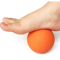 뭉친근육 스트레칭용 마사지볼 안마볼 근막이완 홈트, 마사지볼롤러 블루, 1개