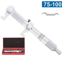 내경 측정기 보어게이지내부 마이크로 미터 측정 용 메트릭 게이지 실내 내경, 03 75-100mm 강력ide