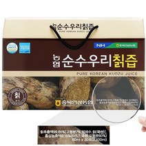농협 순수우리칡즙 80ML 30포 캐리어타입 국산생칡즙 숙성칡즙 칡즙원액