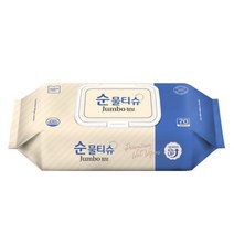 모나리자 순물티슈 점보 캡70매 원단210x200mm, 단품