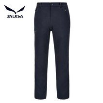 소프트 쫄바지 SALEWA 샤라웨어 겨울 가을 지도 남성 여성 바람막이 긴바지 부드러운케이스 3210126876, 여성 -이와 같다 블루 블랙, S