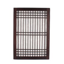 52 전통 창문살 짙은브라운 l 문짝 창살문 한옥 문살