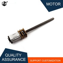 기어 모터 M4 55mm 나사산 샤프트 3V 6V 12V DC 감속기 15/30/50/60/100/200/300/500 rpm 미니 기계 긴 나사, [04] 60rpm, [02] 6V