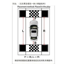 자동차 어라운드 뷰 서라운드뷰 bhorse 3d 보정 천 360도 버드 시스템 디버깅 의류 전용, 디버그 천만