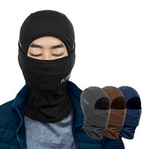 휴니프 겨울 벨벳 바라클라바 넥워머 자건거 목토시 방한 용품, 브라운