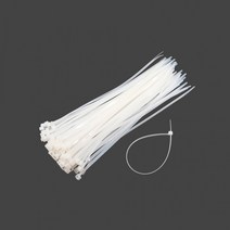 KP 케이블타이 6x300mm(벌크50개) 케이블밴드 타이밴드 전선 배선정리 자루끈, 상세페이지 참조