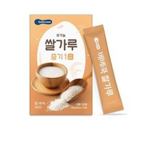 베베쿡 유기농 쌀가루 중기1 20g x 10p, 19개입