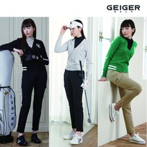 [가이거골프] () 23SS 여성 니트 집업 GG 가디건