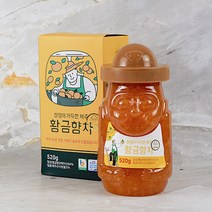 설렘가득 황금향차 과일청 과일차 액상차 제주사월, 520g, 1개