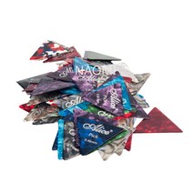 NAOMI 100pcs 기타 픽업 Alice Triangle Picks 셀룰로이드 0.46-0.81mm 일렉트릭 부품 액세서리