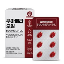 참앤들황토농원 100% 부아메라오일 500mg 30캡슐 2박스, 단품, 단품