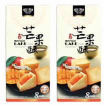 [수입과자] 대만명물 로얄패밀리 펑리수 과일케익 망고 184g 2개