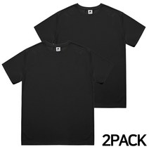문컬렉션 [2pack 1+1] 남성용 데일리 머슬핏 무지라인 반팔 빅사이즈 티셔츠 짐웨어 헬스 운동 반팔티